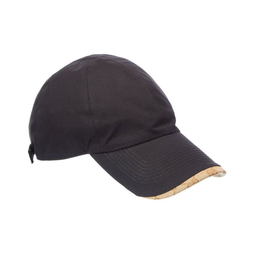 Gucci Gg Canvas Baseball Cap, Brown